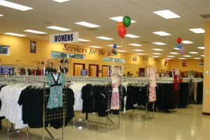 Inside a Goodwill retail store