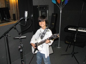Alex Rodriguez Alex Rodriguez, 8-year-old rock star at Boomer's Music. See his video on this page!