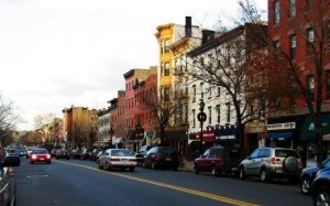 Washington Street, Hoboken. Photos by Terri Farris.