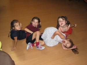 Acting class exercise in Miss Hallie's class: "A Goofy Family Portrait"