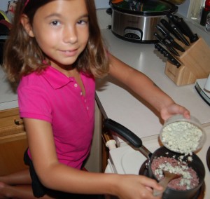 Pasta with Gorgonzola Sauce from Alessandra's Kitchen