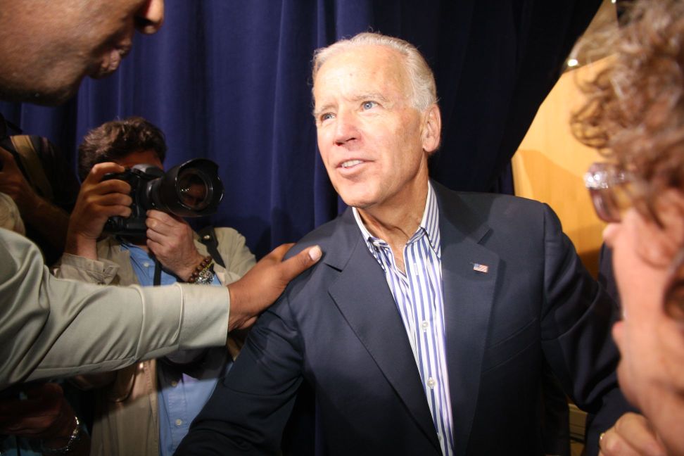 VP Joe Biden visits Boca. Photo by Carol Porter.