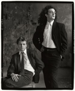 Mikhail Baryshnikov and Mark Morris, New York City, 1988 © Annie Leibovitz.
