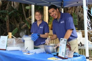Alaina Kurtz and Chris Oritz Science Center Educators
