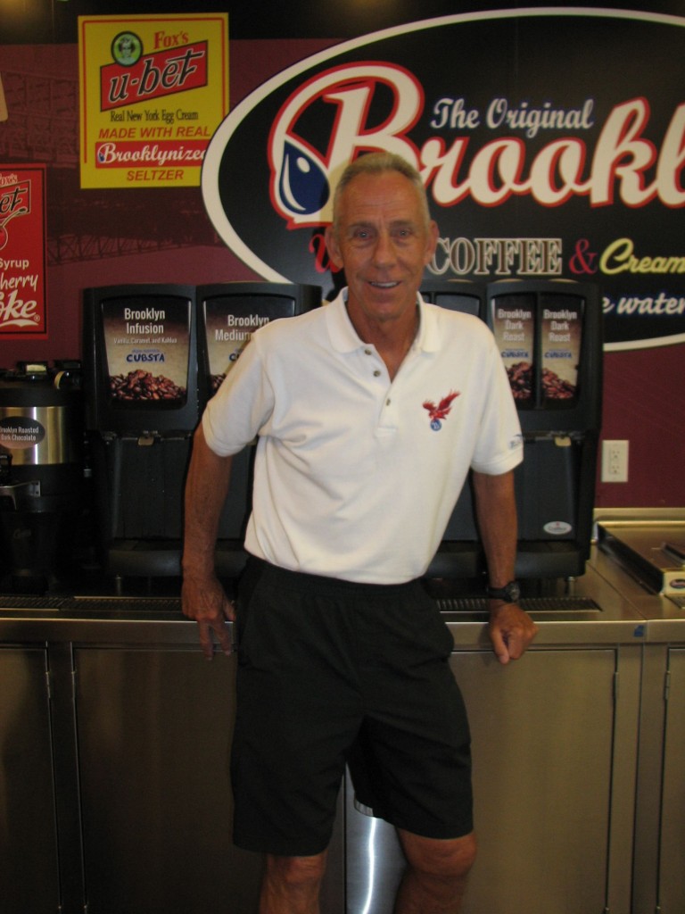 Dick Stockton, world class tennis player and founder of the Blue Sky Foundation.